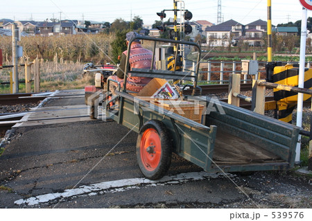 リヤカー リアカーの写真素材