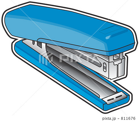 ホチキスのイラスト素材