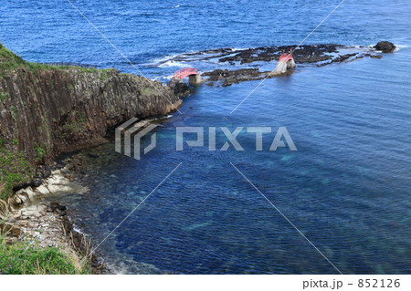 袰月海岸の写真素材