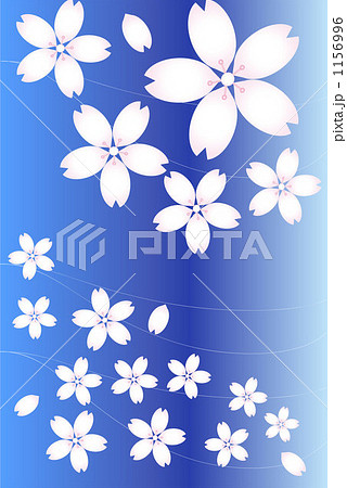 花柄 和柄 花模様 着物柄のイラスト素材 Pixta