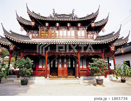 中華風建物の写真素材 Pixta