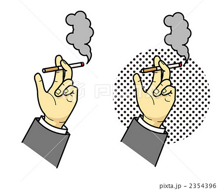 愛煙家 喫煙者 スモーカー タバコのイラスト素材