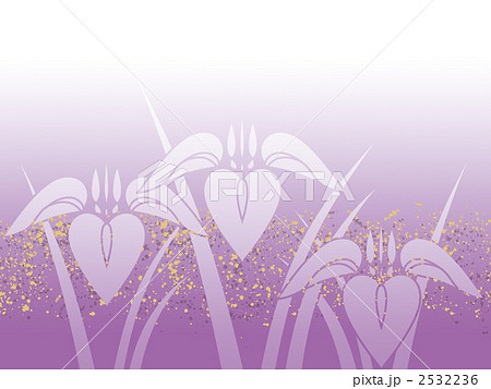 花 菖蒲 あやめ 植物のイラスト素材