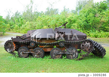 日本軍戦車の写真素材