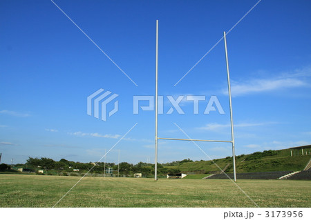 ラグビー場の写真素材