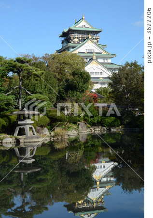 紀州御殿 大阪城 大阪の写真素材