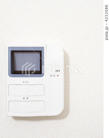 玄関チャイムの写真素材