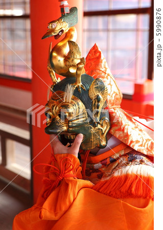 雅楽奉納 厳島神社の写真素材 - PIXTA