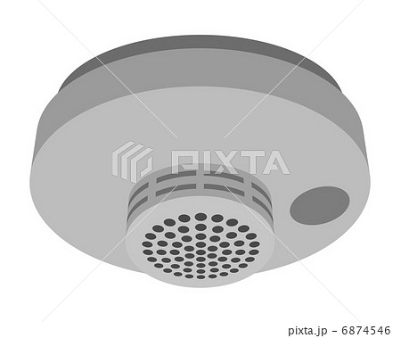 火災報知機のイラスト素材