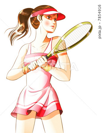 ボール テニス サンバイザー イラストのイラスト素材 Pixta