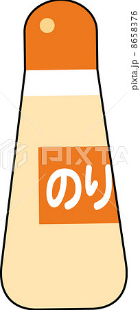 糊 文房具 ベクター のりのイラスト素材