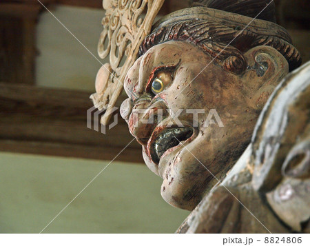 MAR053 馬頭観音坐像 石造 石仏 仏像 仏教美術 民間仏 観音石仏５０選