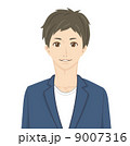 ワイルドな男性のイラスト素材
