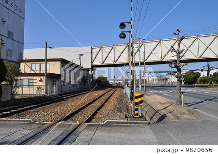 三菱自工前駅の写真素材