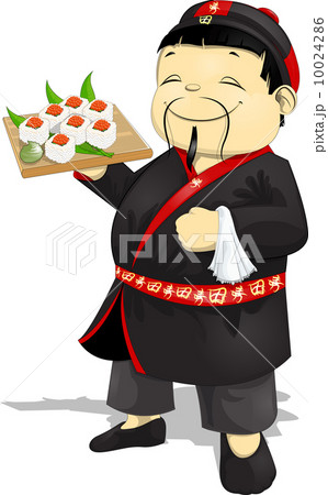 お寿司 すし 寿司 かわいいのイラスト素材 お寿司 すし 寿司 かわいいのイラスト素材