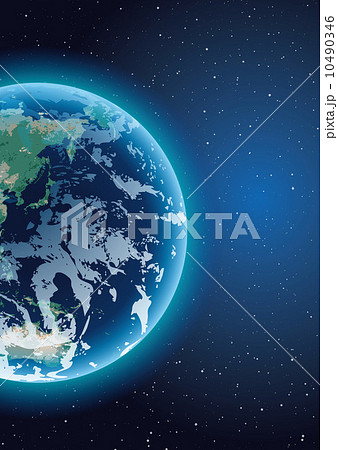 地球 宇宙 神秘的 エコロジーのイラスト素材