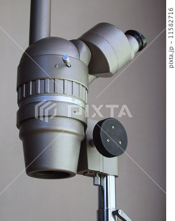 双眼実体顕微鏡の写真素材
