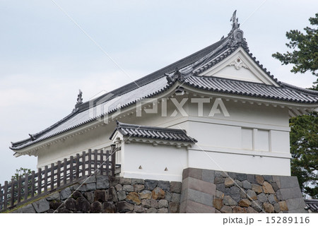 瓦屋根 シャチホコ 小田原城 屋根の写真素材 - PIXTA