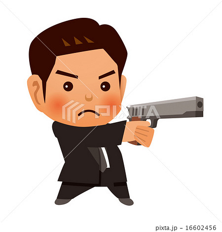 銃口のイラスト素材
