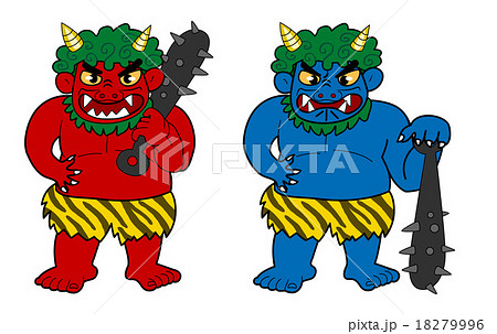 鬼 赤鬼 青鬼 童話のイラスト素材 - PIXTA