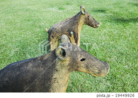 石で出来た動物の写真素材 - PIXTA