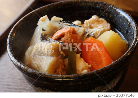 カジカ汁の写真素材