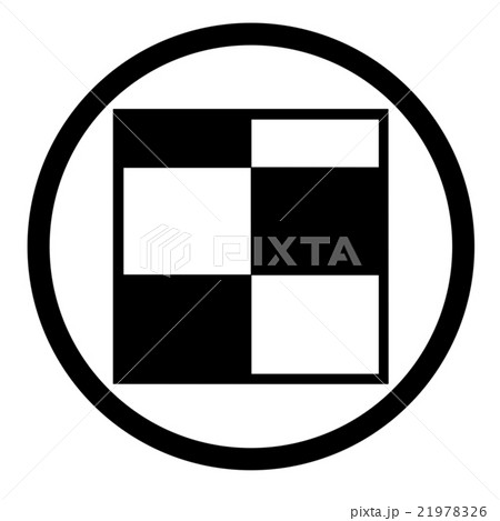 山名宗全 家紋の写真素材 - PIXTA
