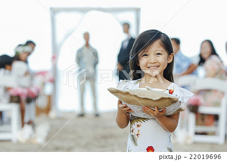 リングガールの写真素材