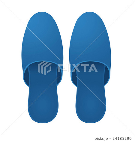 トイレスリッパ かわいいのイラスト素材
