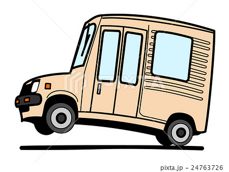 自動車 軽自動車 車 ピンクのイラスト素材 自動車 軽自動車 車 ピンクのイラスト素材