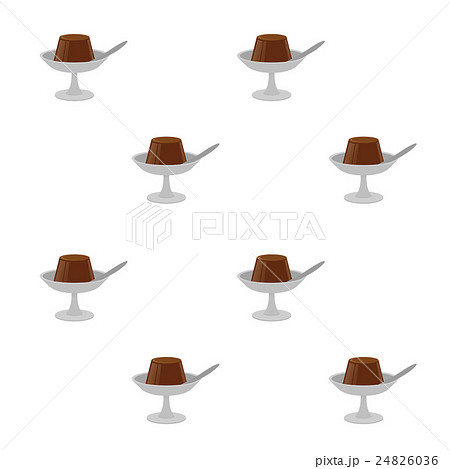 珈琲ゼリーのイラスト素材