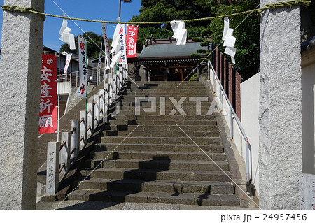 横浜水天宮 水天宮 横浜 杉山神社の写真素材