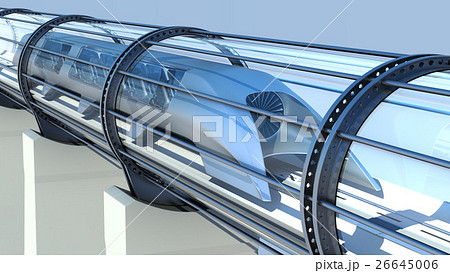 未来 列車 電車 モノレールのイラスト素材