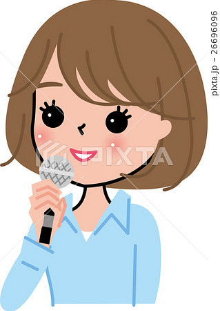 司会者のイラスト素材