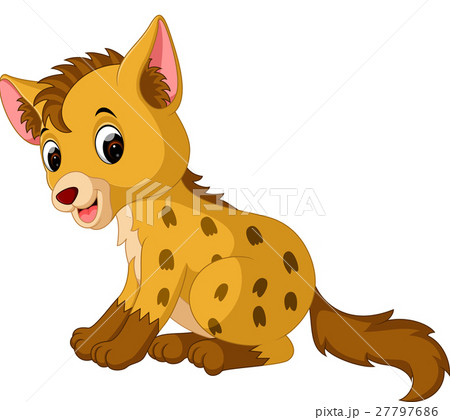 ハイエナ イラストの写真素材 Pixta