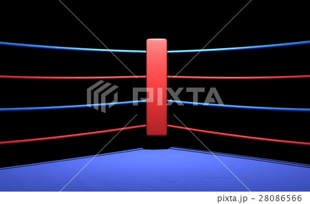 ボクシングリングの写真素材