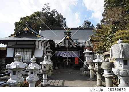 白蛇弁財天 弁財天 真岡市 栃木県の写真素材