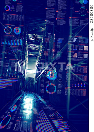 物流イメージの写真素材