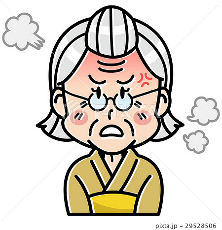 ひいおばあちゃんのイラスト素材