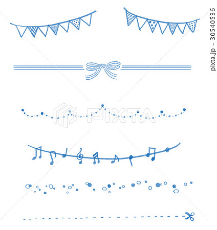 切り取り線 かわいいのイラスト素材 Pixta