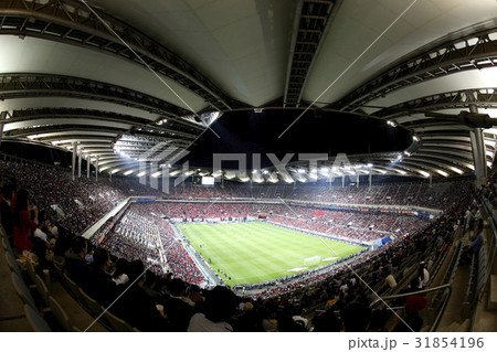ソウル ワールドカップ競技場 サッカー 韓国の写真素材