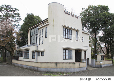 写真館 たてもの 常盤台写真場 建築物の写真素材