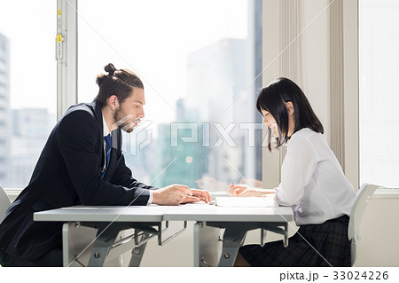 個別指導の写真素材