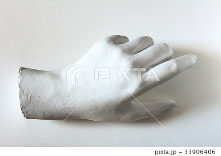 手 女性 石膏 石膏像の写真素材 - PIXTA