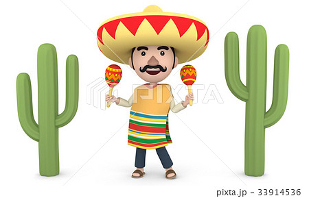 絵画 Tiozinho Mexicano メキシコのおじさん