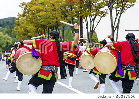 沖縄県 沖縄 エイサー 民族衣装の写真素材 - PIXTA