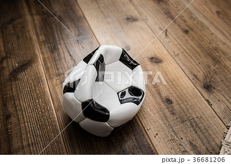 サッカーボールの写真素材