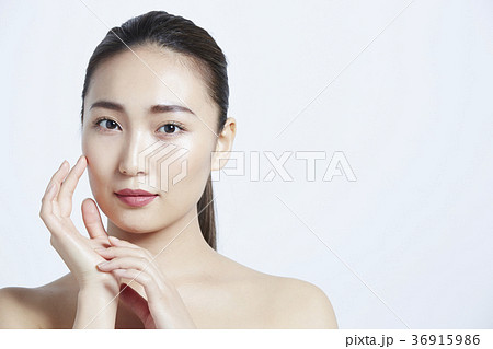 美肌の写真素材