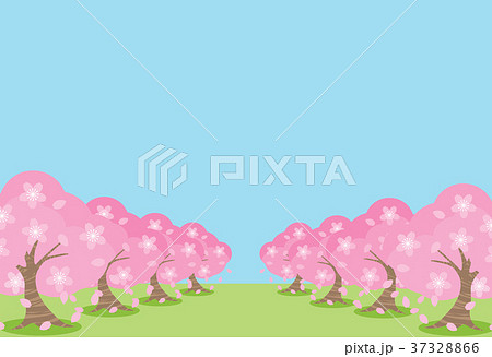 桜の木のイラスト素材集 ピクスタ