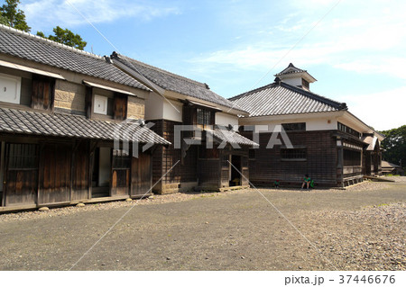 旧青山家漁家住宅 北海道開拓の村 家屋 歴史の写真素材